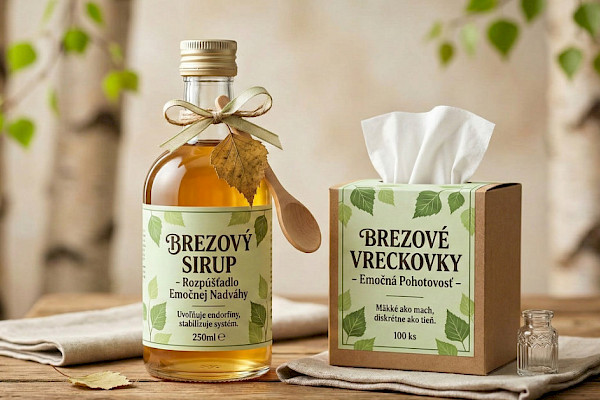 Brezový sirup - účinné rozpúšťadlo emočnej nadváhy